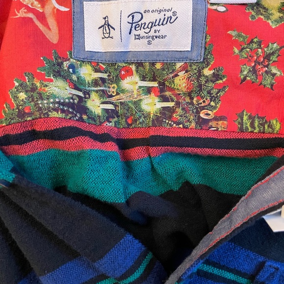 NEW Penguin Men’s Medium Flannel Shirt - Picture 2 of 4
